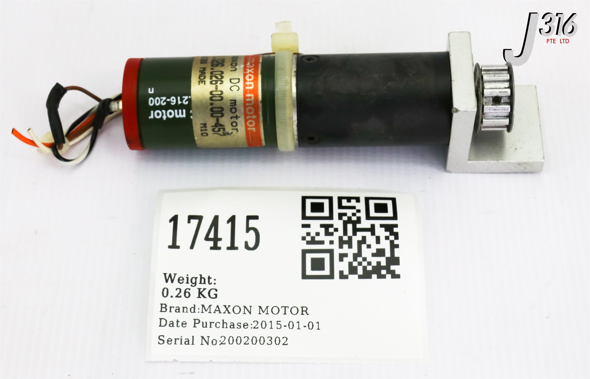 17415 MAXON DC MOTOR 41.026.026-00.00-457 – J316Gallery